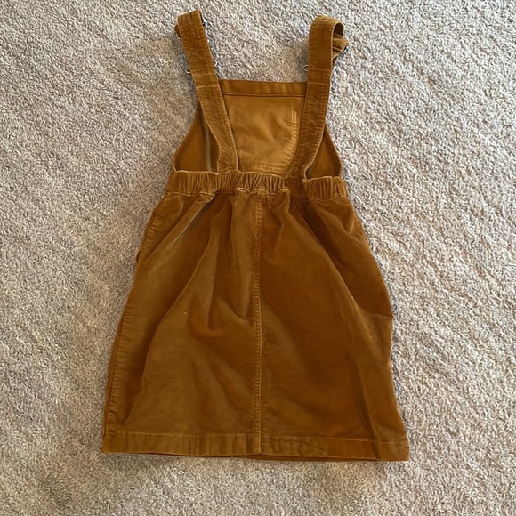 Crewcuts Overall Corduroy Dress Beautiful rust color size 10 Excellent condition - Picture 3 of 5